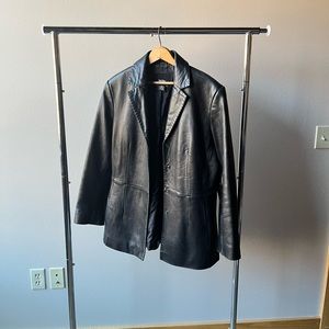 Mossimo Supply Co. Leather Jacket L